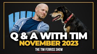 Q&A with Tim Ferriss - AI Companions, Longevity Levers, Writer's Block, Low-Back Pain, & Much More