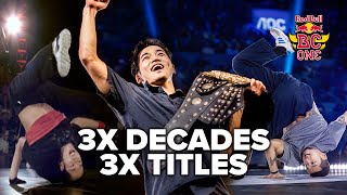 The Undisputed Legacy: Hong 10's performances in Red Bull BC One across three decades