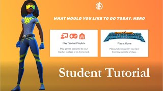 Legends of Learning Student Tutorial screenshot 1