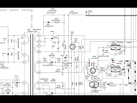 Onida Color Tv Circuit Diagram Youtube