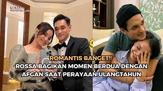 Romantis Banget!! Rossa Bagikan Momen Berdua dengan Afgan Saat Perayaan Ulangtahun