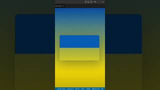 Making ukraine flag only css