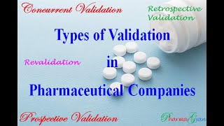 Validation in hindi | validation in pharmaceutical industry | types of validation in pharma company