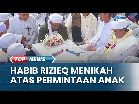 Pernikahan Habib Rizieq dengan Syarifah Mona Disebut Atas Permintaan Anak-anak