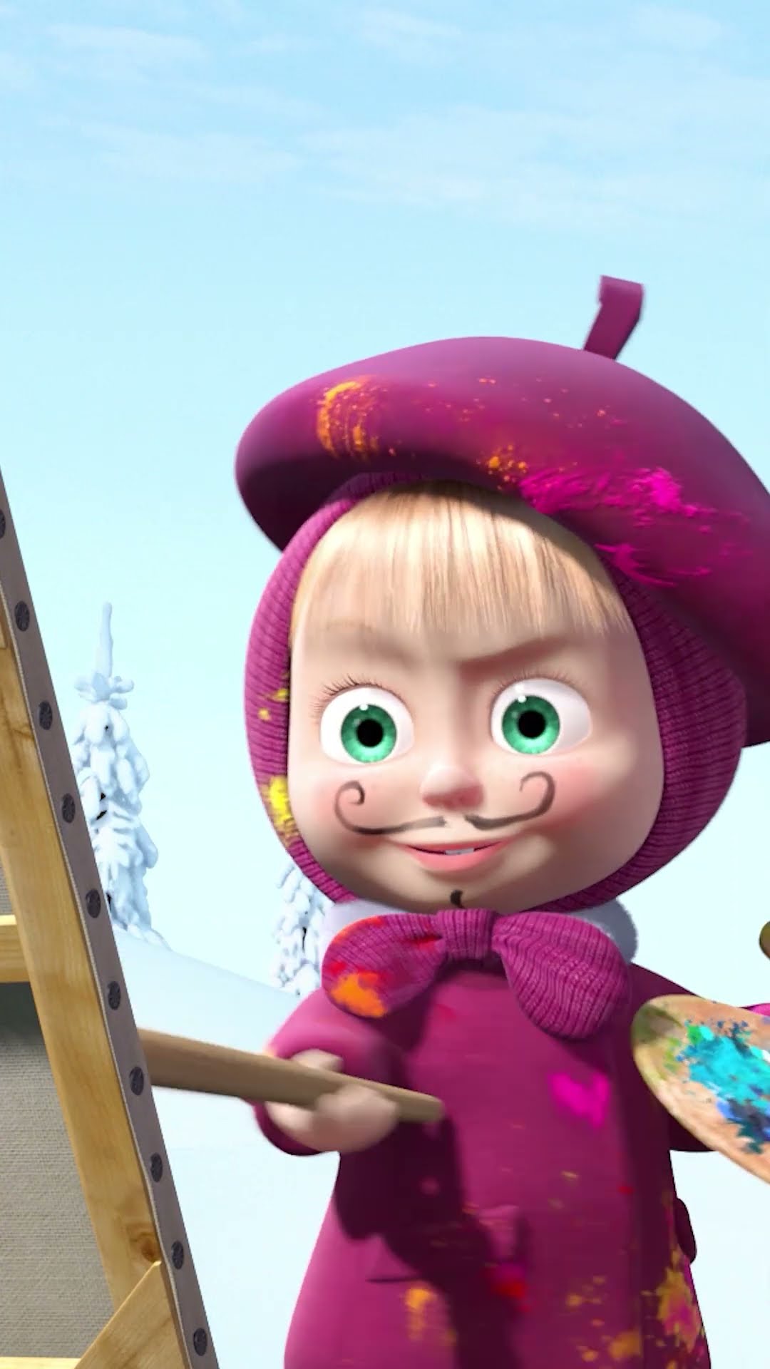 Herkes poz versin! ???️ #shorts #MükemmelResim #maşakocaayı #bebekvideoları #kids #mashaandthebear