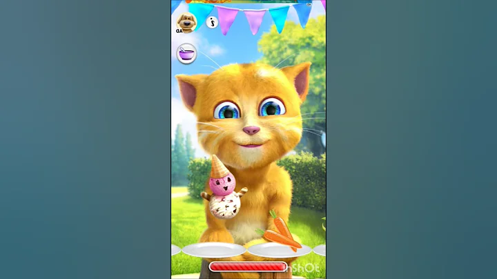 Watch the video about Talking ginger funny video 🎁😄🐈🐈😺😺🌲🎉🍄🌈