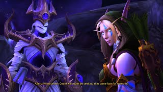 The Dark Heart | Locus-Walker and Alleria discuss Xal'atath | The Harbinger | The War Within