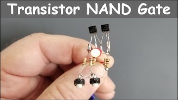 #20:  NPN Transistor NAND Gate