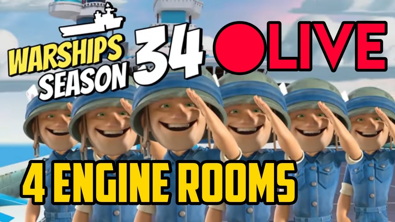 Boom Beach Warships Season 34 4 Engine Rooms