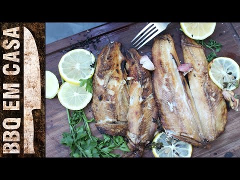 RECEITA DE SARDINHA GRELHADA