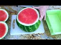 How to cut and store watermelon | Watermelon prep at home