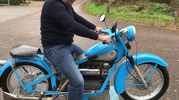 Test ride bike 115: Nimbus 1953