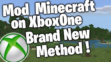 How to Download Minecraft Mods on XboxOne! Tutorial (NEW Method) 2020