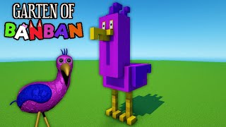 Minecraft Tutorial: How To Make A Opila Bird Statue 