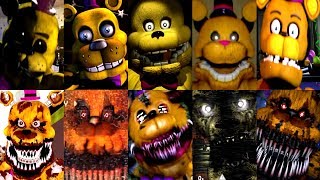 20 FREDBEAR JUMPSCARES!! | FNAF & Fangames (2019)