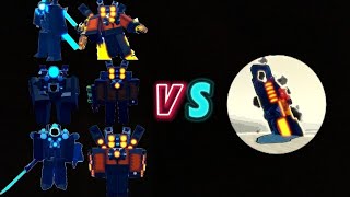 Every Version Of Titan BoomBox And Titan Telescope Vs Infected Enhanced Titan BoomBox