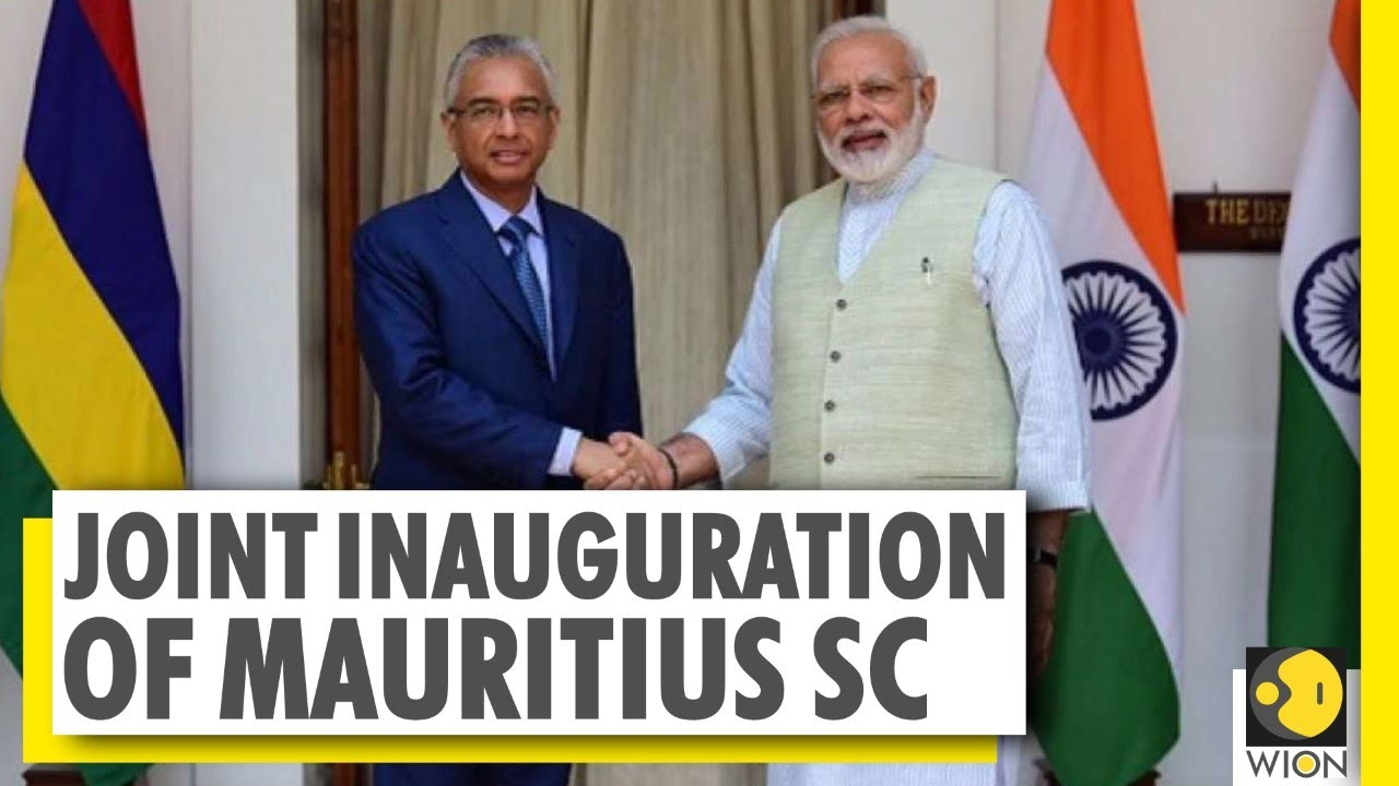 ⁣PM Modi speaks at Mauritius Supreme Court E-Inauguration | PM Modi Live | South-Asia