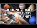 How Long It Actually Takes to TRAVEL to EVERY PLANET