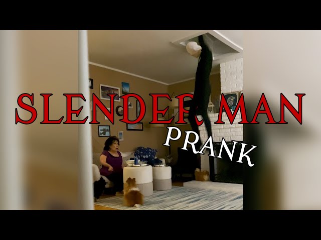 Slender Man Prank! class=