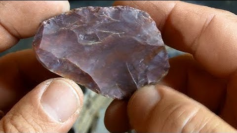 367 - Flintknapping Gift Rock - Raw Alibates 1/2