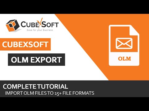 CubexSoft OLM Converter for Mac