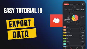 Hoe exporteer ik gegevens uit Money Manager 2025?