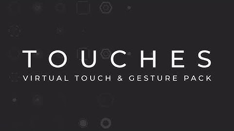 Touches - Virtual Touch & Gesture Pack Motion Graphics Templates