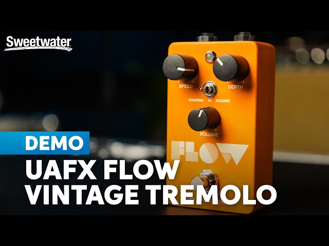 Гитарная педаль эффектов UNIVERSAL AUDIO Flow Vintage Tremolo