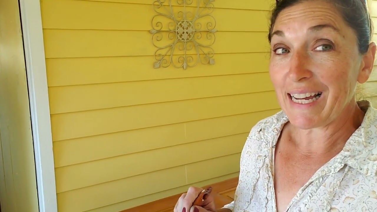 Gel stain faux wood grain to camouflage damage