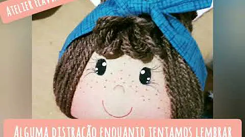 Como fazer boneca de pano