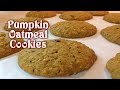 Pumpkin Oatmeal Cookies