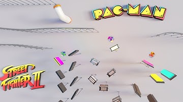 Marbles Play Video Game Music on Cool Instruments!