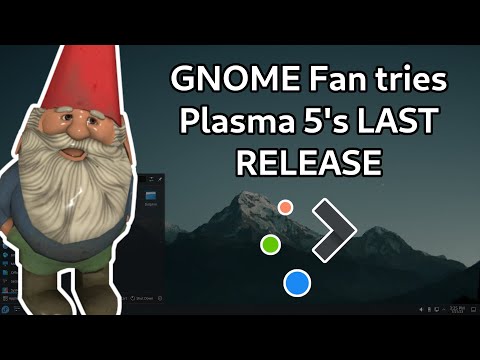 GNOME User Tries Plasma 5's Last Version (4 Week Review)