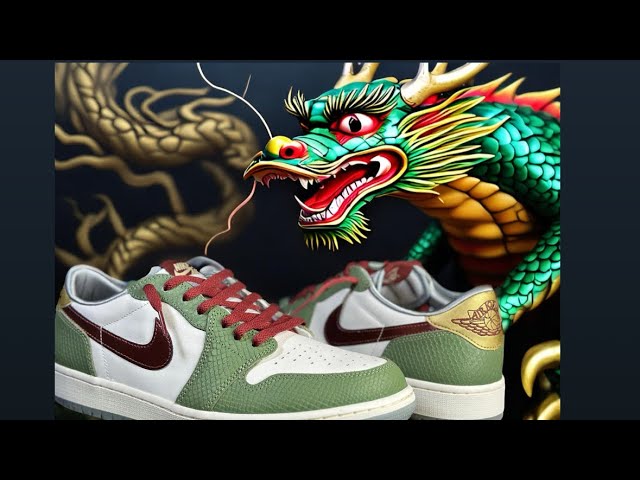 Air Jordan 1 Retro Low OG “Year Of The Dragon” Review & Lace Swap