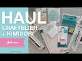 Haul Craftelier (Mi tienda de Arte) + KImidori - Pruebo mis compras
