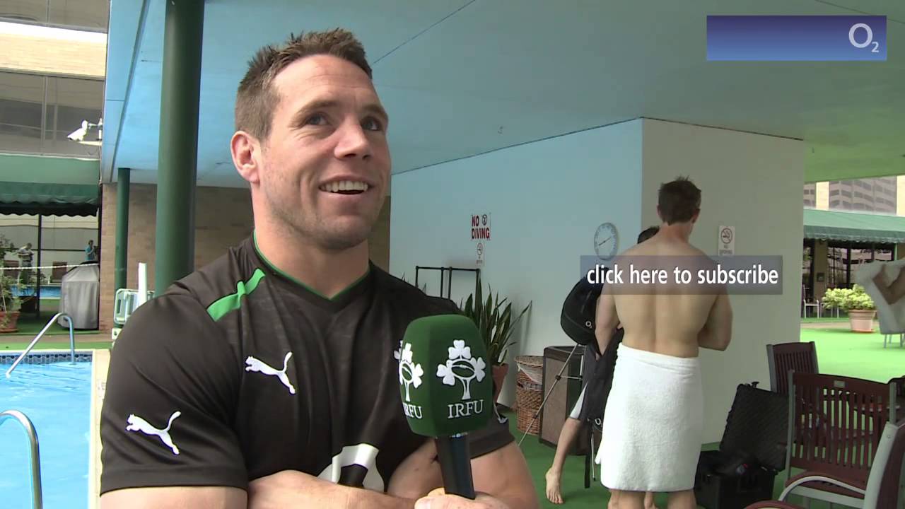 ulster bank Irish Rugby TV: Isaac Boss At The Pool in Houston