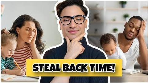 ⚠️5 Time Saving HACKS Every EXHAUSTED Parent NEEDS in 2025!⚠️