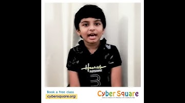 Journey of Ishaan Santosh | Real Kids of Cyber Square | Little Coder Course | Coding for Kids