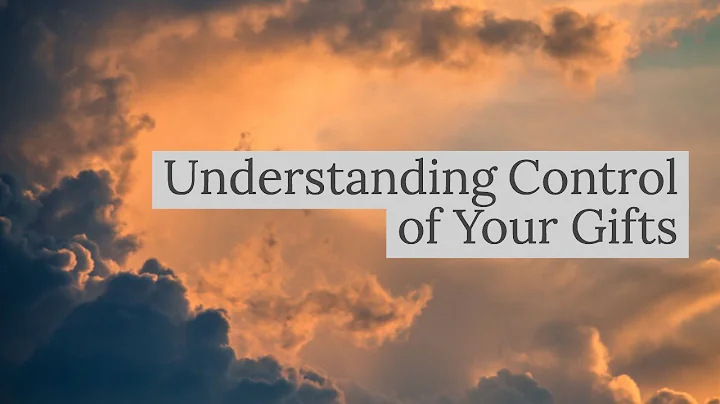 Understanding Control of Your Gifts - Concetta Ber...