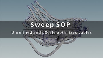 Houdini Sweep SOP for making optimized game cables