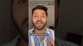Why You Should NEVER Block Main Thread ⚠️ Android ANR Explained #shorts #android #anr #java #kotlin