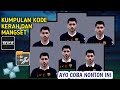 Keren!!!  Ada Banyak Code Untuk Kerah dan Kits pes ppsspp
