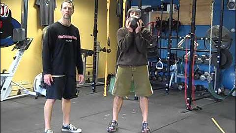 Kettlebell Goblet Thruster