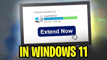 How to Extend C Drive in Windows 11 Without Any Software (2025 UPDATE)