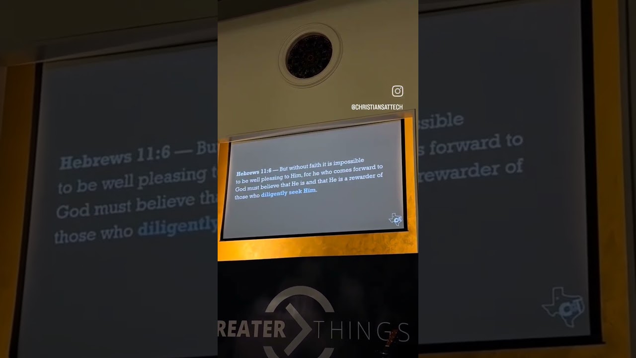 Christians at Tech: Let's Seek Him!