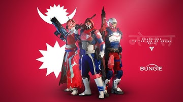 Destiny - Titan Nepal shader and emblem overview