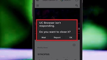 How to Fix UC Browser Isn’t Responding Error in Android