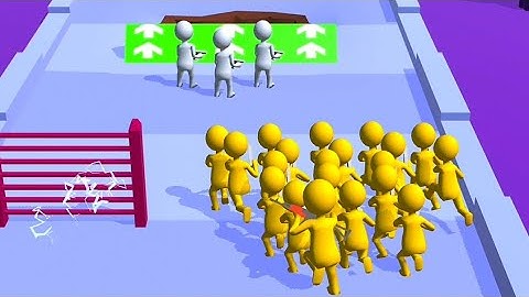 Gun Clash 3D Lv 2 - Gameplay Walkthrough iOs, Android #Shorts