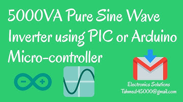 5000VA Pure Sine Wave Inverter using PIC or Arduino Micro-controller