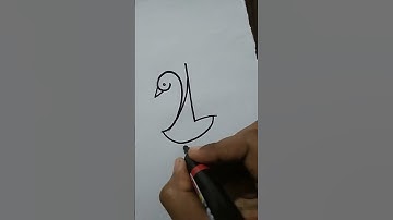 76 Duck 🦆 drawing